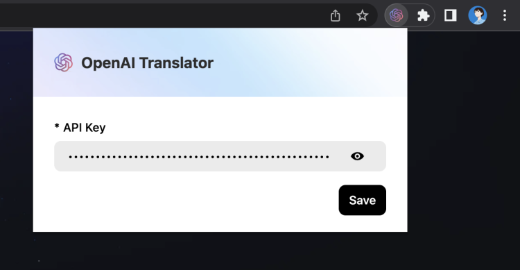 图片[10]-OpenAI Translator    一个基于 ChatGPT API 的划词翻译 Chrome 插件