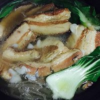 扣肉冻豆腐炖粉条的做法图解4