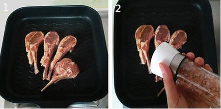香煎迷迭香羊排的做法步骤4-5